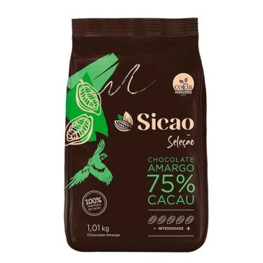 Imagem de Chocolate Seleção Amargo 75% Gotas - Sicao