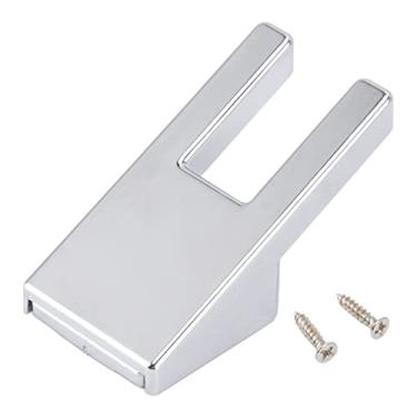 Imagem de Gancho de toalha de banheiro para RV Minimalista, bonito e durável, gancho de cabide de toalha para uso doméstico em RV, plástico galvanizado 6x3x2,5 cm, capacidade de carga de 2