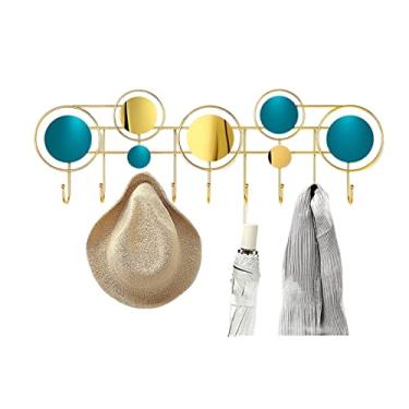 Imagem de Cabides para cabide de entrada, cabide organizador, cabide para roupas, cabides para casacos, sala de estar, canto nórdico, móveis, ganchos de parede, chapéu, suporte de guarda-chuva (cor: