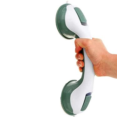 Imagem de Corrimão para banheiro com ventosa para banheiro, barra de apoio, banheiro, chuveiro, chuveiro, pegador, trilho, segurança para idosos, corrimãos antiderrapantes