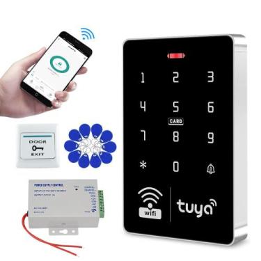 Imagem de Sistema de controle de acesso Qttyelok Wifi Smart Tuya APP IP68