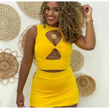 Imagem de Conjunto saia cropped - Rafa modas 