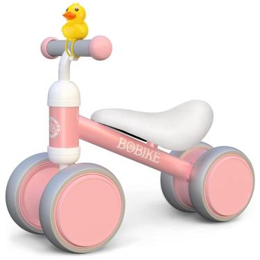 Imagem de BOBIKE Bicicleta sem Pedal Infantil para Bebês de 1 a 3 anos, Rosa