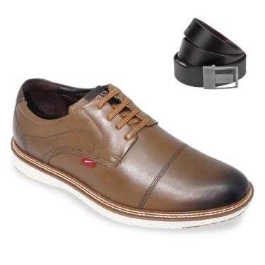 Imagem de Kit Sapato Ferracini Lancaster Masculino + Cinto