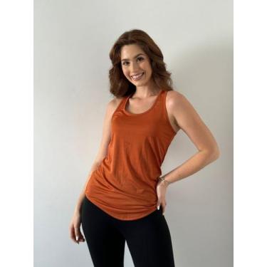 Imagem de Regata Dry Fit Feminina Treino Academia Fitness Verão Praia - caminhad