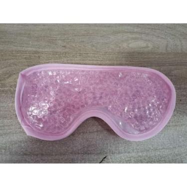 Imagem de Máscara de Gel para Dormir Dupla Face com Alívio para Olhos Cansados e Inchaço (Rosa)