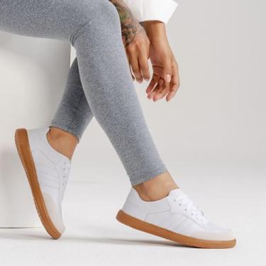 Imagem de Tênis Feminino Masculino Sapatenis Casual Confortável Macio Elegante P