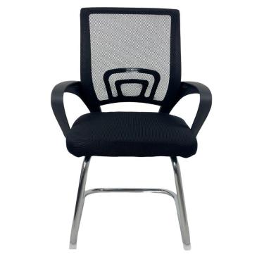 Imagem de Cadeira De Escritório Begonia Oficial Tela Mesh Fixa Preto