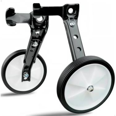 Imagem de Rodinhas Auxiliares para Bicicleta Infantil – Kit Completo com Suporte, Parafusos e Chaves – Ajustável e Resistente