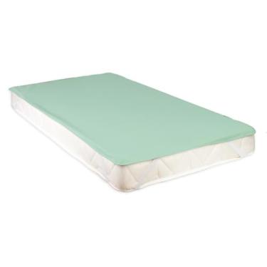 Imagem de Capa Protetora de Colchão Impermeável Premium, Elástico nas 4 Pontas, Anti-ácaro (Verde, King)