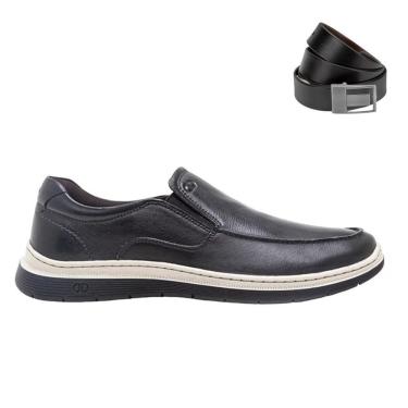 Imagem de Kit Sapatênis Democrata Easy Leave Masculino + Cinto