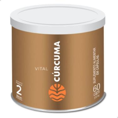 Imagem de Vital Cúrcuma 570mg 60 Capsulas Vital Atman-Unissex