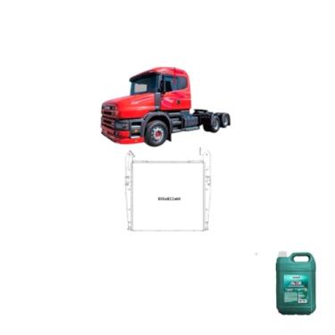 Imagem de Kit Radiador Interc Scania 114/124 Série 4 98/0 Com Aditivo e Água Desmineralizada