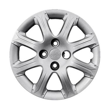 Imagem de Calota 290ca-pta aro 14 prata cubo alto - unidade - GRID PRATA