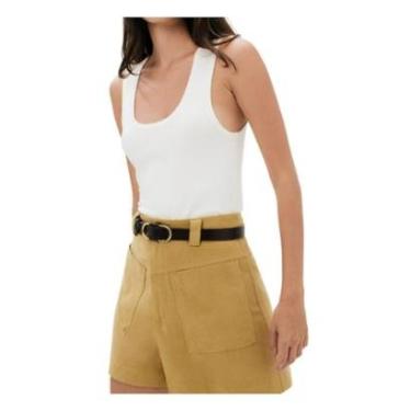 Imagem de Regata Feminina Hering Slim Tricôt Branca Off - K5AG NMCSI-Feminino