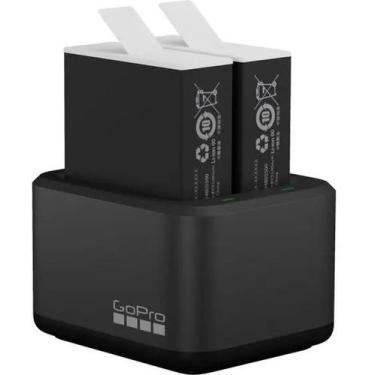 Imagem de GoPro Carregador de bateria duplo baterias Enduro para HERO12, HERO11,