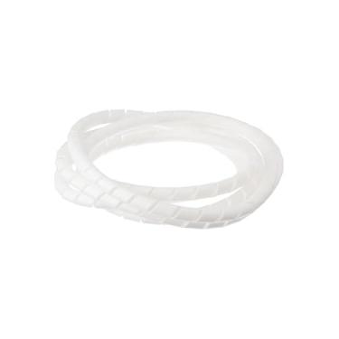 Imagem de Organizador de Fios e Cabos com Aplicador, 20mm x 1m, Plástico, Branco, 77g