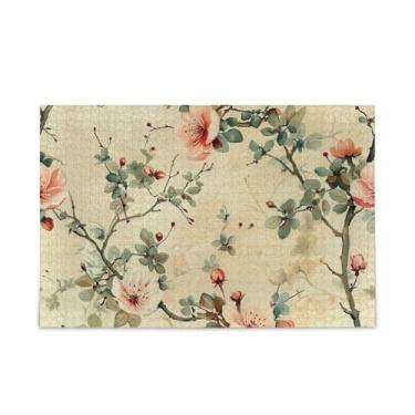 Imagem de WELLDAY Quebra-cabeça flores vintage 500 peças grande jogo de arte para adultos adolescentes