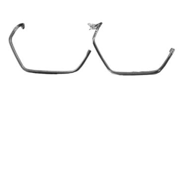 Imagem de Compatível com BMW X1 F49 F48 2019 2020 2022 Tiras de guia de farol LED Angel Eyes Tubos de acrílico DRL acessórios de luz de corrida diurna (2 peças para luz esquerda)