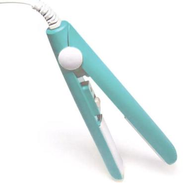 Imagem de Mini Chapinha Prancha Portátil17cm Bivolt 110v|220V