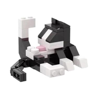 Imagem de Figuras De Gato Série Animal MOC Blocos De Construção DIY Brinquedos E