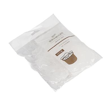 Imagem de GLOGLOW Saco de Filtro de Drenagem, Filtro de Malha de Poliéster Premium, 100 Peças Descartáveis ​​para Pia de Cozinha, Branco, Banheiro de 3,54 X 3,54 Polegadas (#01)