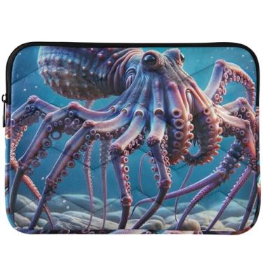Imagem de Capa para notebook Octopus Spider Puffy Acessórios para Computador Designer Capa Universal para Laptop de 13 a 14 polegadas