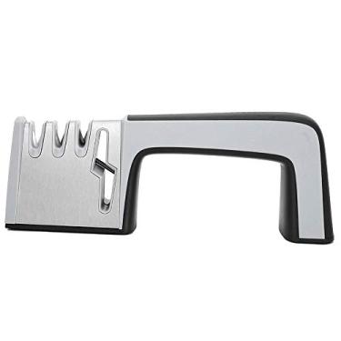 Imagem de Afiar tesouras, afiador de facas grosso e preciso, acessório multifuncional de cozinha doméstica, alça ergonômica para cozinha