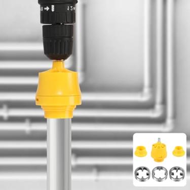Imagem de 6/12 peças de ferramenta de fabricação de rosca de PVC para kit rosqueador de tubos de perfuração elétrica com 1/2 polegada 3/4 polegada 1 polegada morre rosqueador de tubulação ferramenta de