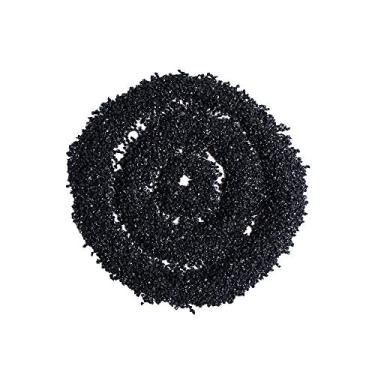 Imagem de Cristal preto natural Turmalina pedra bruta amostra mineral Pedras minerais naturais