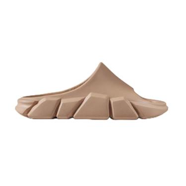 Imagem de Chinelo Masculino Slide Nuvem Anatômico em EVA Tratorado Slim Antiderrapante Leve e Confortável para o Dia a Dia (Marrom Claro, BR, Adulto, Faixa Numérico, 41, 42)