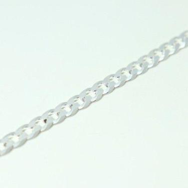 Imagem de Pulseira Masculina Prata Legitima 925 Grumet 5 Mm - Lojas La&Ny