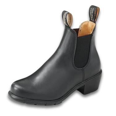 Imagem de Bota Chelsea Blundstone, preta, nobuck, Preto, 7.5