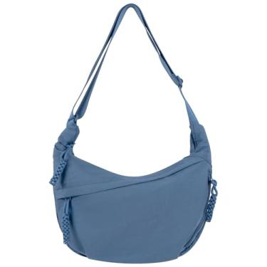 Imagem de avirl Bolsa tiracolo Crescent moderna bolsa tiracolo feminina pequena, Azul