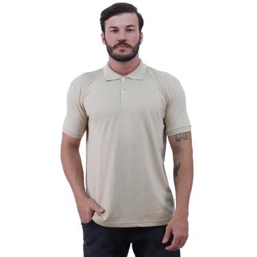 Imagem de Camisa Gola Polo Masculina Malha Piquet 50% Algodão 50% Poliéster Penteado Rentex MXD Conceito-Masculino