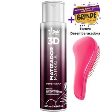 Imagem de Matizador Magic Color Marsala 3d Efeito Marsala 500ml