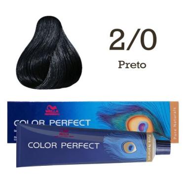 Imagem de Coloração Color Perfect 2.0 Preto  Wella Professionals