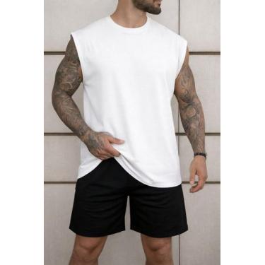 Imagem de Kit Camiseta Masculina Regata Streetwear + Bermuda Tactel - Versitz, B
