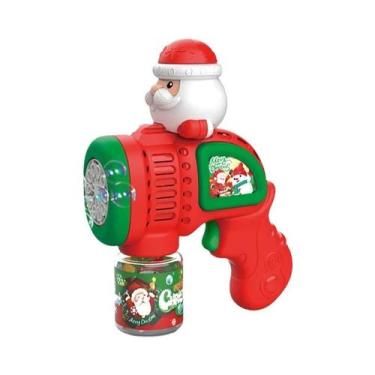 Imagem de Brinquedo De Natal Para Crianças, Pistola De Bolhas De Sabão Automátic