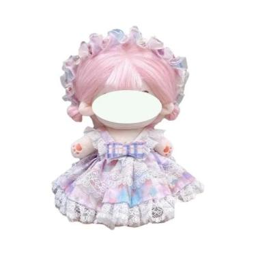 Imagem de Conjunto De Saia Para Boneca De Algodão De 20cm, Mini Roupa Lolita, Ac