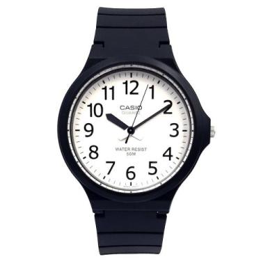 Imagem de Relógio CASIO unissex analógico preto MW-240-7BVDF