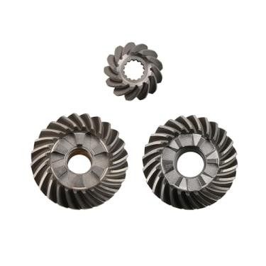 Imagem de Novo kit de engrenagem externa de motor de barco 69W-45551-00 engrenagem de pinhão e 69W-45560-00 conjuntos de engrenagem dianteira e 62Y-45571-00 para motor de barco Yamaha Outboard 4 Stroke 50HP