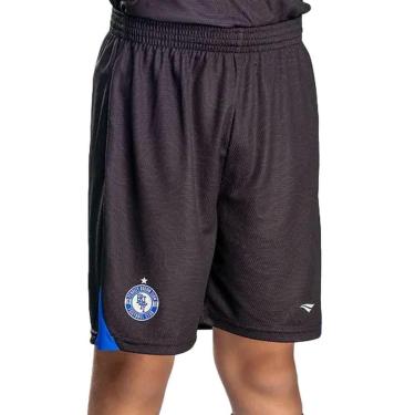 Imagem de Calção Futebol Juvenil Penalty 329 Preto/azul-Masculino