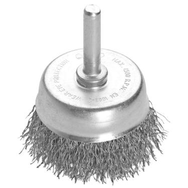 Imagem de Escova Tipo Copo Arame Ondulado Com Haste 2x1/4'' Tramontina Pro Tramontina