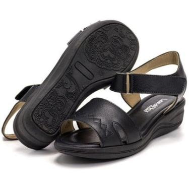 Imagem de Sandália Feminina Ortopédica Senhorinha Comfort-Feminino