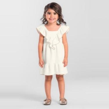 Imagem de Vestido infantil menina com babados Mundi-Feminino