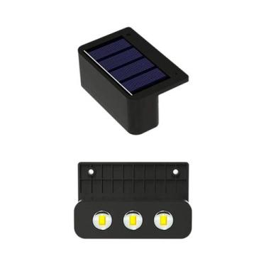 Imagem de Luzes De Jardim Solares À Prova d'Água 3LED, Lâmpada De Parede Externa