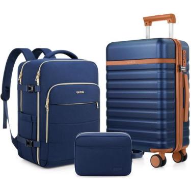 Imagem de Juego de maletas UKEIN 3 piezas con maleta de mano spinner de 20 pulga