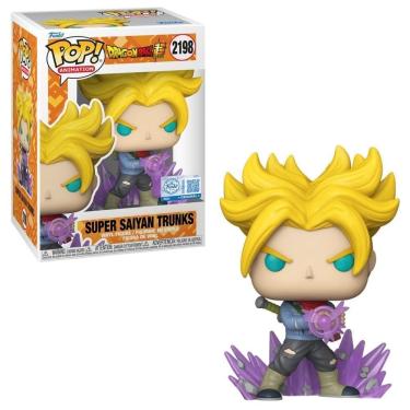 Imagem de Boneco Funko Pop! Exc Dragon Ball Saiyajin Trunks Com Chase