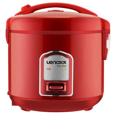 Imagem de Panela de Arroz Elétrica Multifuncional Lenoxx Easy PMA177 Vermelha 5 Xícaras - 220V